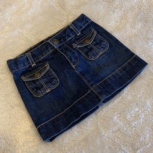 Baby Gap Denim Skirt~with two front pockets